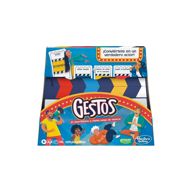 Hasbro Gaming Juego Gestos con claqueta