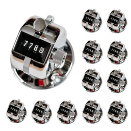 Digi 1st TC-08 Desk Tally Counter with Base, Digital Desktop Counter Clicker Mechanical Number Click Counter (12)