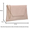 SwankySwans Women's Dory Clutch Bag, Nude