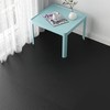 FunStick Black Peel and Stick Floor Tile Waterproof 12x12 in