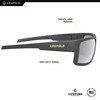 Leupold Switchback Performance Eyewear with Matte Black Frames and Shadow