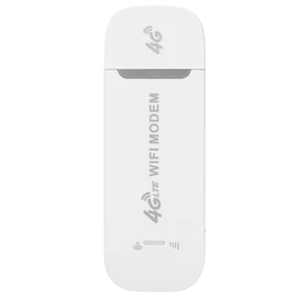 Wireless Network Router, 4G LTE USB WiFi Router Pocket Mobile Hotspot with SIM Card Slot Support Up to 150Mbps, Up to 10 Users