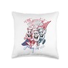 funny President Trump Inauguration Day 2025 Memorabilia Throw Pillow