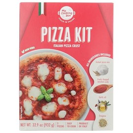 My Cooking Box Pizza Kit, Italian Pizza Crust, Non-GMO, 32.9 Ounce (Pack of 7)
