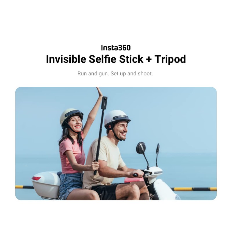 INSTA360 2-in1 Invisible selfie stick + tripod for GO, GO2,