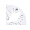 11 Pcs DIY Quilting Template Set Domestic Sewing Acrylic Templates