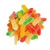 FirstChoiceCandy Sour Gummy Crawlers Candy (Aqua Sour Worms, 10 Pound