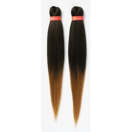 X PRESSION 2X 46'' PRE STRETCHED ULTRA BRAID COLOUR T1B/27
