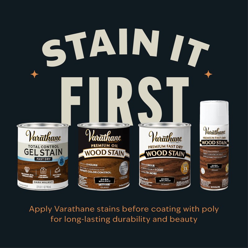 Varathane Water-Based Crystal-Clear Ultimate Polyurethane | Interior Wood Protection |