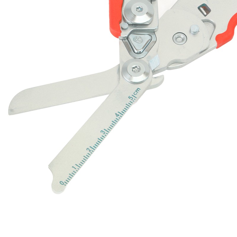 Emergency Response Shears Foldable Shear with Ring Cutter Glass Breaker