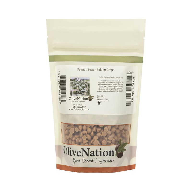 Mini Peanut Butter Chips, OliveNation Peanut Butter Mini Baking Chips,