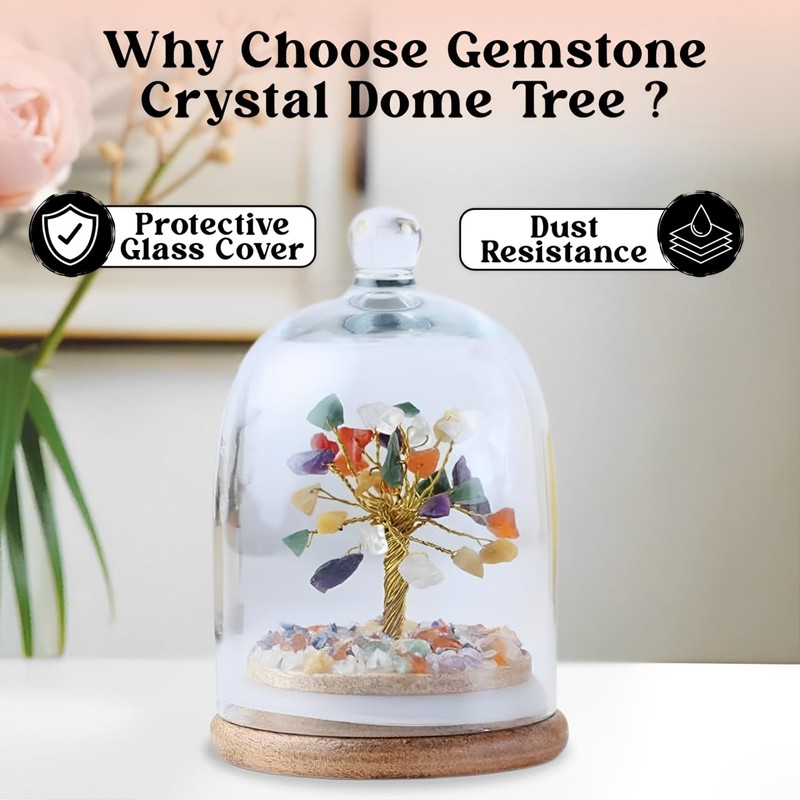 HOME INFINIX Crystal Tree| Tree of Life| 7 Chakra Healing