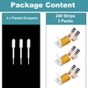 pH Test Strips, 240 Strips Full Range 1-14 Universal pH