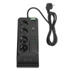 European Power Strip Wireless Charging USB TYPE C 4 Way