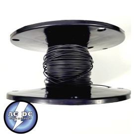 ACDC 20 awg TXL HIGH TEMP AUTOMOTIVE POWER WIRE STRANDED COPPER USA - BLACK 100 FT
