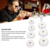 7Pcs Bezel Case Press Die Professional Aluminium Alloy Round Watch