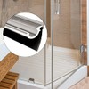 Tondiamo 72 Inch Black Shower Door Rubber Seal Strip