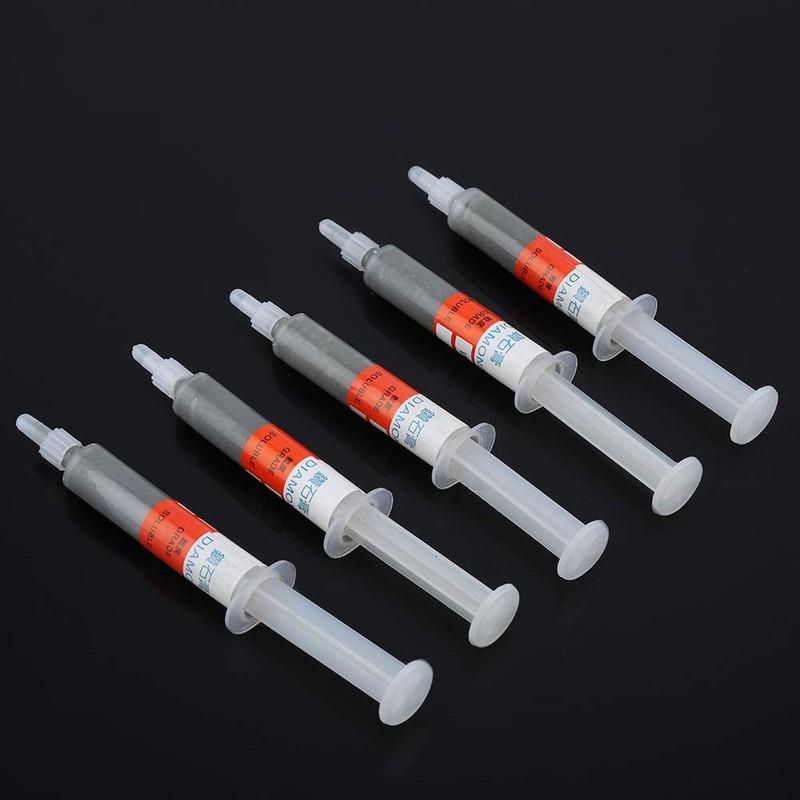 Akozon Diamond Grinding Paste 5 Pieces/Set Diamond Lapping Paste Polishing