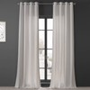 HPD HALF PRICE DRAPES DTCC-20802-96-GR Dune Textured Solid Cotton Grommet