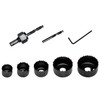 KATA 8PCS Hole Saw Kit 1" to 2-1/8"(25-54mm) Hole Saw