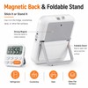 Digital Kitchen Timer with Magnetic Back – 99-Minute Count Up