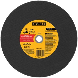 DeWalt DW8003 14 x 3/32 x 7/64 x 1 Stud Cutter Chop Saw Wheel, Light Metal