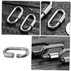 VILLFUL 5pcs Stainless Steel Chain Connectors Quick Link Chain Connector