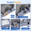 XINYIELE Outdoor Power Outlet,Outdoor Extension Cord Waterproof Double Wall Outlet