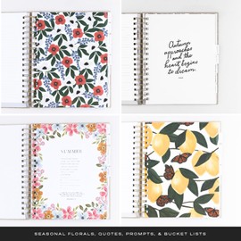 2025 Daily Weekly Christian Agenda Planner (Linen)