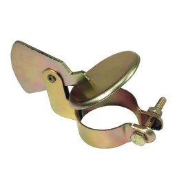 cyclingcolors Weather Cap Exhaust Flap Rain Flap for Exhaust Tractor Car Protection Flap Compatible with Lawn Tractors Universal, Silver, 38 mm (34 mm - 42 mm)