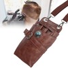 Barber Scissor Pouch Holster with Belt Hairdressing Waist Holder Case