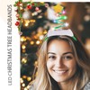 Firuilo Light Up Christmas Headbands Springy Christmas Tree Hairbands With