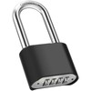 Large Heavy Duty Combination Padlock, [Long Shackle 8mm Thick] Diyife