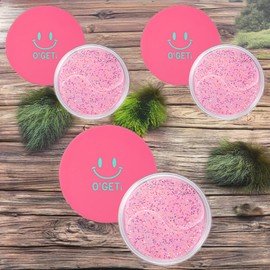 Oget Eye Area Whitening, Eye Area Elasticity, Dark Circles, Pink Collagen Hydrogel Eye Patches, 3 Pieces, 32 Pieces / 오겟 눈가 미백 눈가 탄력 다크서클 핑크 콜라겐 하이드로겔 아이패치 3개 32개입