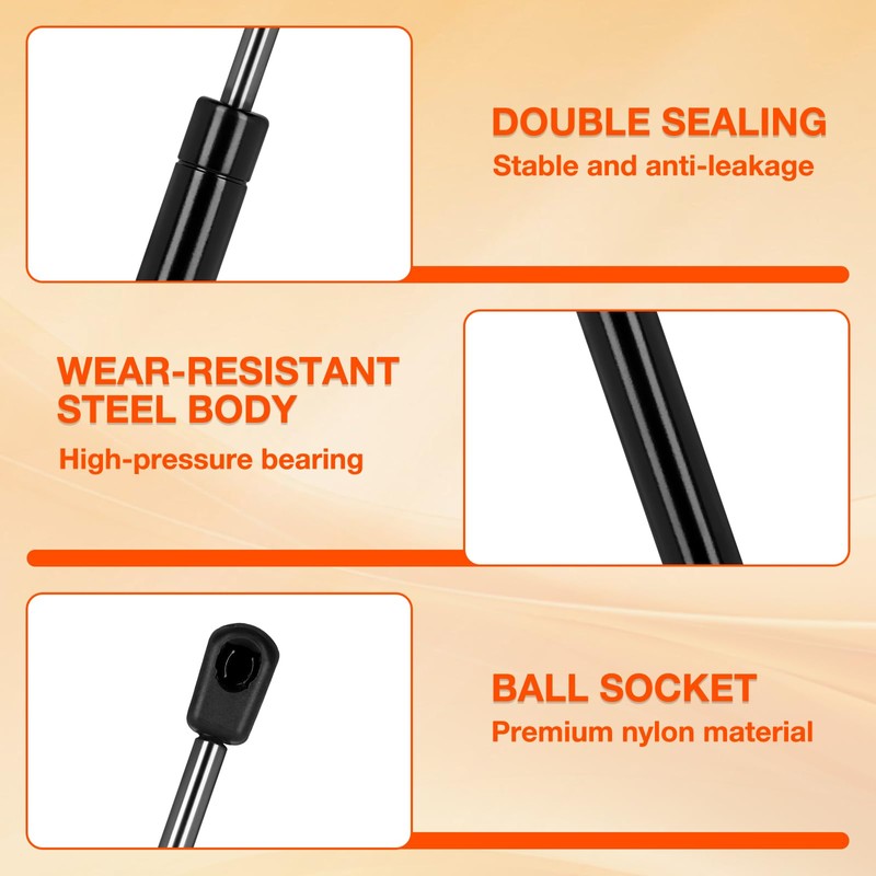 PAMAGOO Rear Hatch Struts for 2011-2016 Scion tC Base Coupe