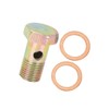 ACROPIX M16x1.5mm Metric Thread Banjo Bolts Brake Fitting Adapter with