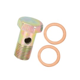 ACROPIX M16x1.5mm Metric Thread Banjo Bolts Brake Fitting Adapter with 2pcs M16 Washers Car Parts