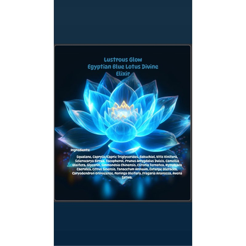 LustrousGlow Egyptian Blue Lotus Oil (60 ml)
