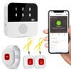 PILSAMAS WiFi Caregiver Pager Smart Call System - Display Caller