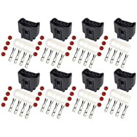 GXARTS 8 x Kit de Conectores de Bobina de Encendido 7283-7449 Compatible con Toyota Compatible con Lexus Camry Yaris 90980-11885