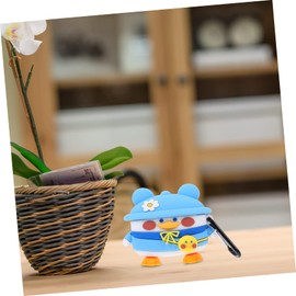 SUPVOX Cartoon Wireless Earphone Case with Hook Portable Protective Cover Compatible with Pro Stylish Design for Lasting Use for Travel and Everyday Carry