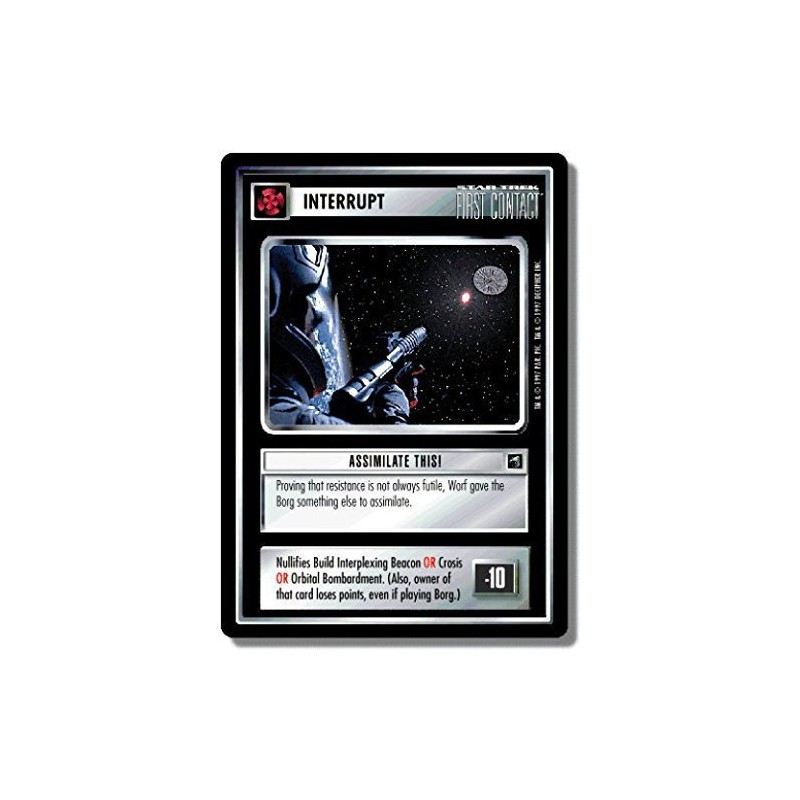 Decipher Star Trek CCG 1E FC First Contact Assimilate This