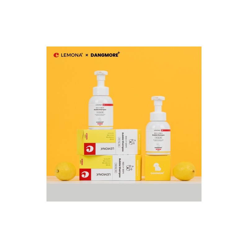 Lemona X Daengmore Bubble Shampoo 280ml / 레모나X댕모어 버블 샴푸