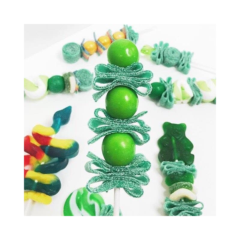 Bayside Candy Sour Belts Green Apple 1.5 Lbs