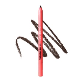 Cat Eyes Super Pencil – Korean & K-Beauty Inspired Vegan Eyeliner | Waterproof, Long-Lasting, Smudge-Proof Makeup for Idol K-pop Looks (Black Sugar Bubble Brown)