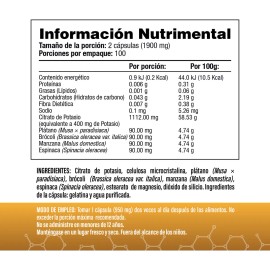 Citrato de Magnesio 220 Cápsulas y Potasio 200 Cápsulas - Citrapack Plus - S&V