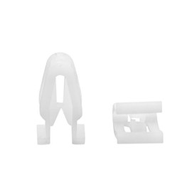 sourcing map Pack of 10 7 mm Hole White Plastic Rivets Car Interior Dashboard Panel Trim Clips DE de de