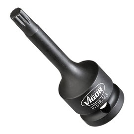 Vigor V7018-M8 1/2 Inch Multi-Tooth Impact Wrench Insert M8