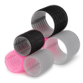 38Pcs Jumbo Size Hair Rollers with Free Large Cosmetic Bag,12 Clips, 2 Size(12xJUMBO+12xLARGE),1 Comb,ARTIRNANOG Hair Curlers Rollers for Long Medium Short Thick Fine Thin Hair Bangs Volume