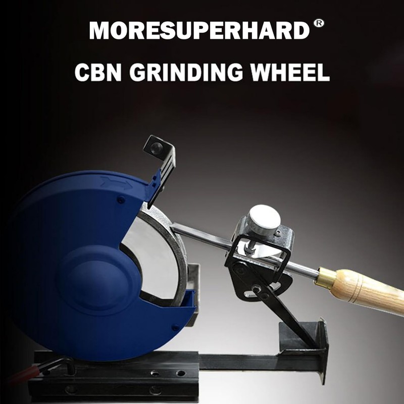 MORESUPERHARD 4 in 1 CBN Grinding Wheel 8 inch 80